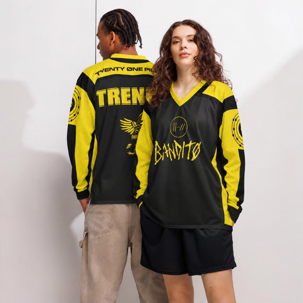 Mens Fashion Summer - T-shirt unisexe Twenty One Pilots Bandito