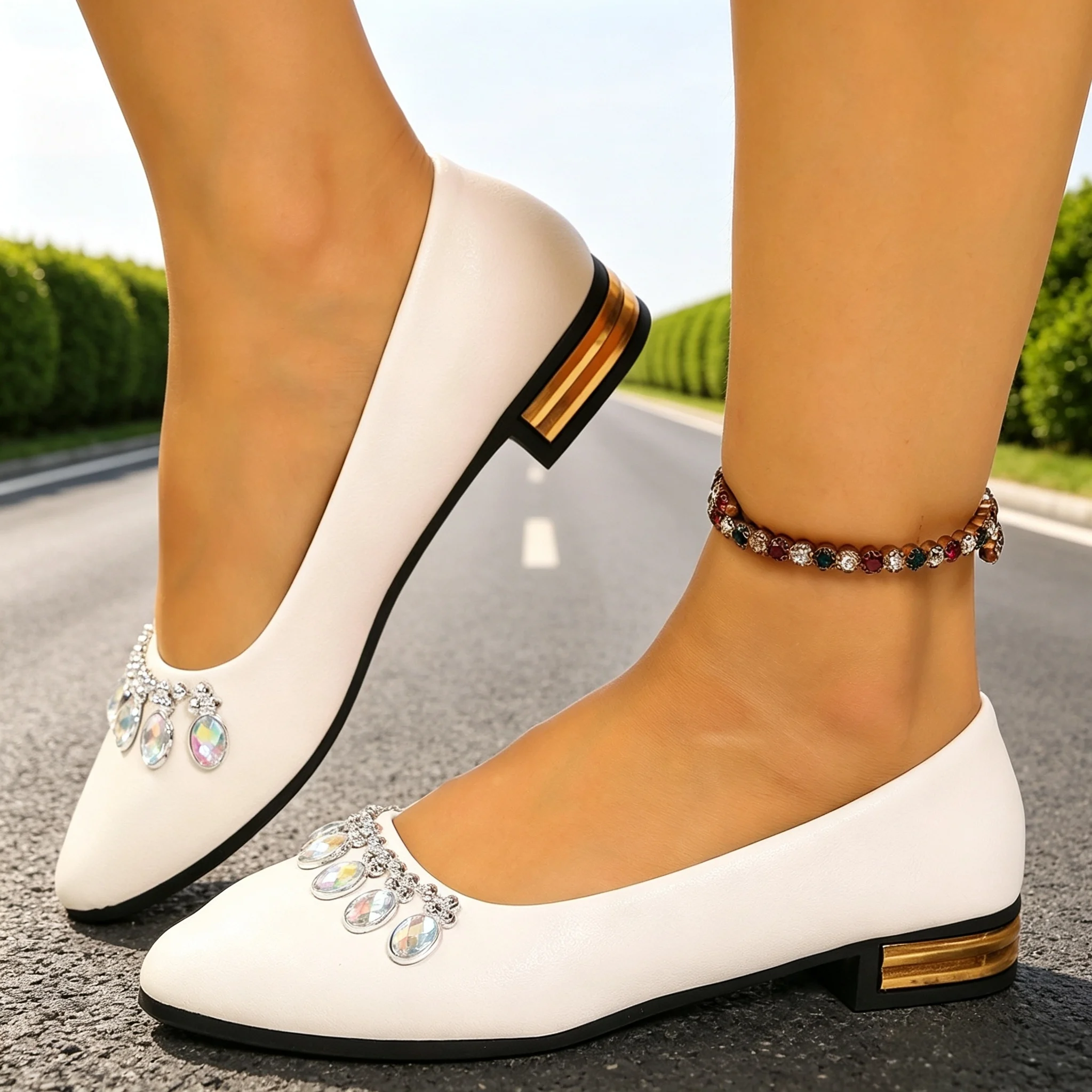 Men'S Fashion News - Chaussures plates pour femmes à bout