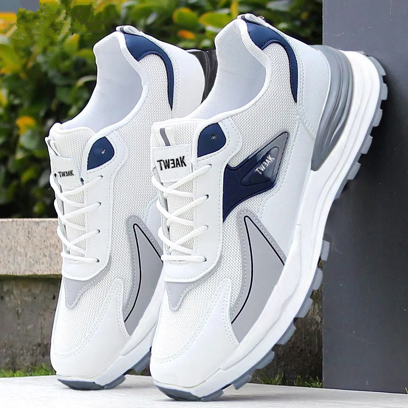 Mens Fashion Trainers - Mode hommes chaussures maille baskets à