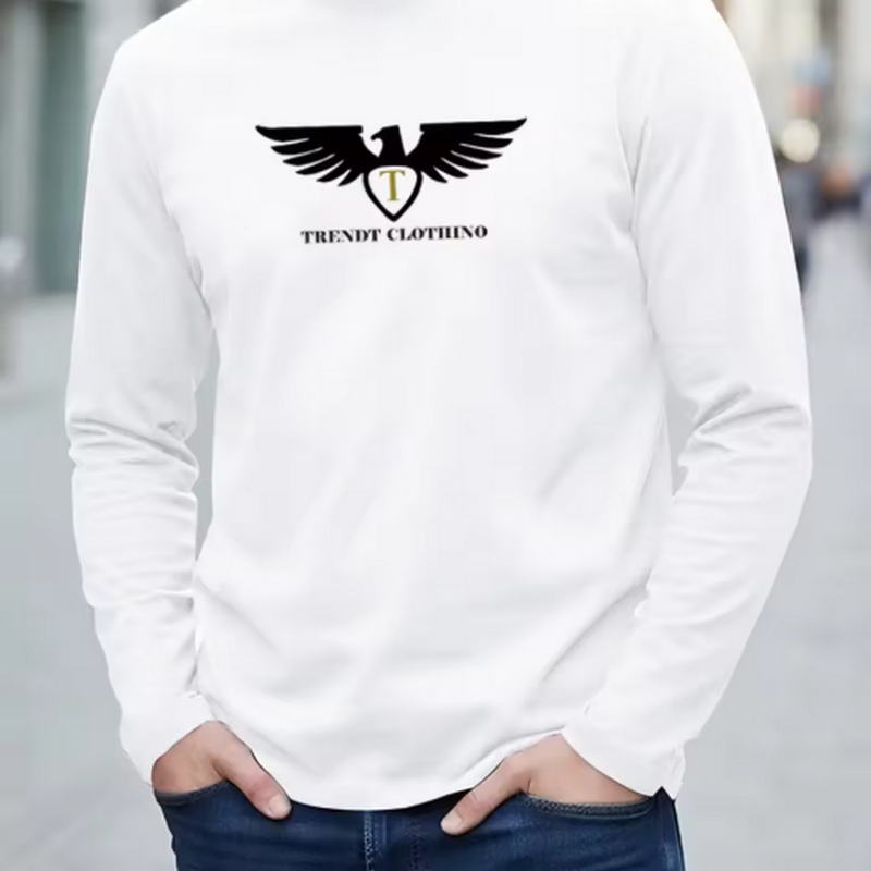 Men'S Fashion T Shirts - Nouveau T-shirt à manches longues et