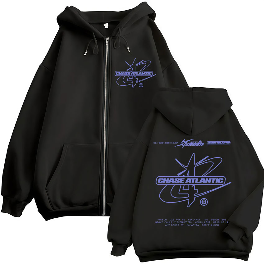 Sweat-shirt à capuche zippé im - Mens Fashion Zip Up Hoodies avis et prix