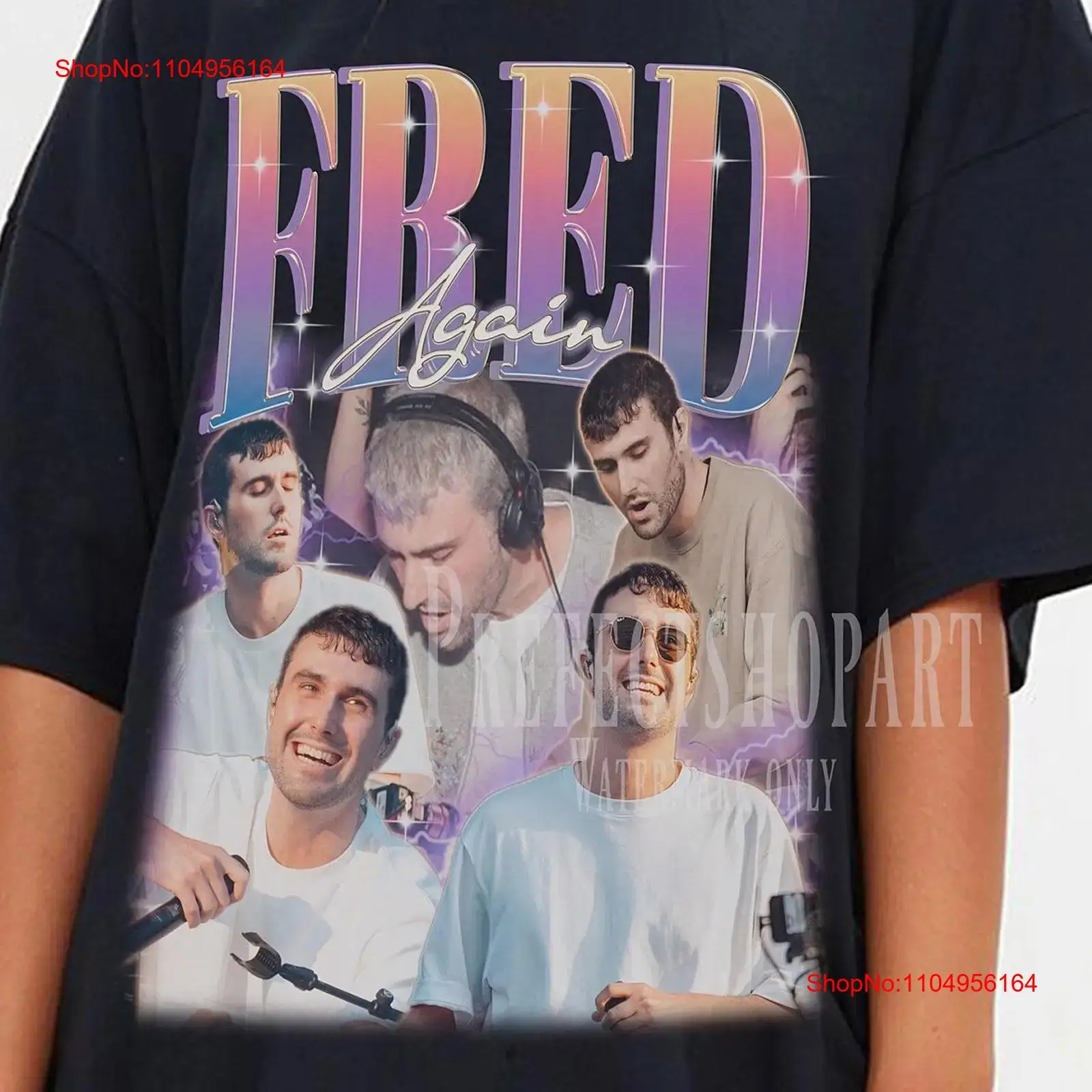 Fred Again t-shirt Merch Vinta - Poster Men Fashion avis et prix