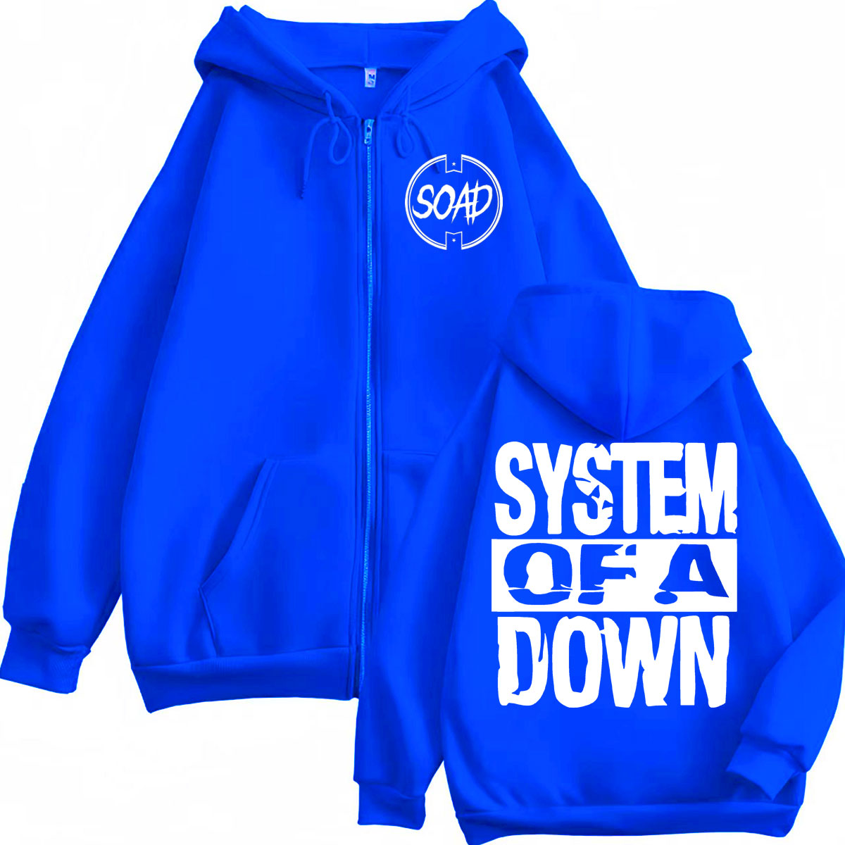 Sweat à capuche zippé imprimé  - Mens Fashion Zip Up Hoodies avis et prix