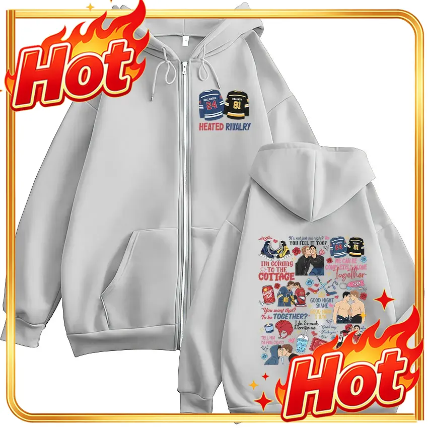 Sweat à capuche zippé imprimé  - Mens Fashion Zip Up Hoodies avis et prix