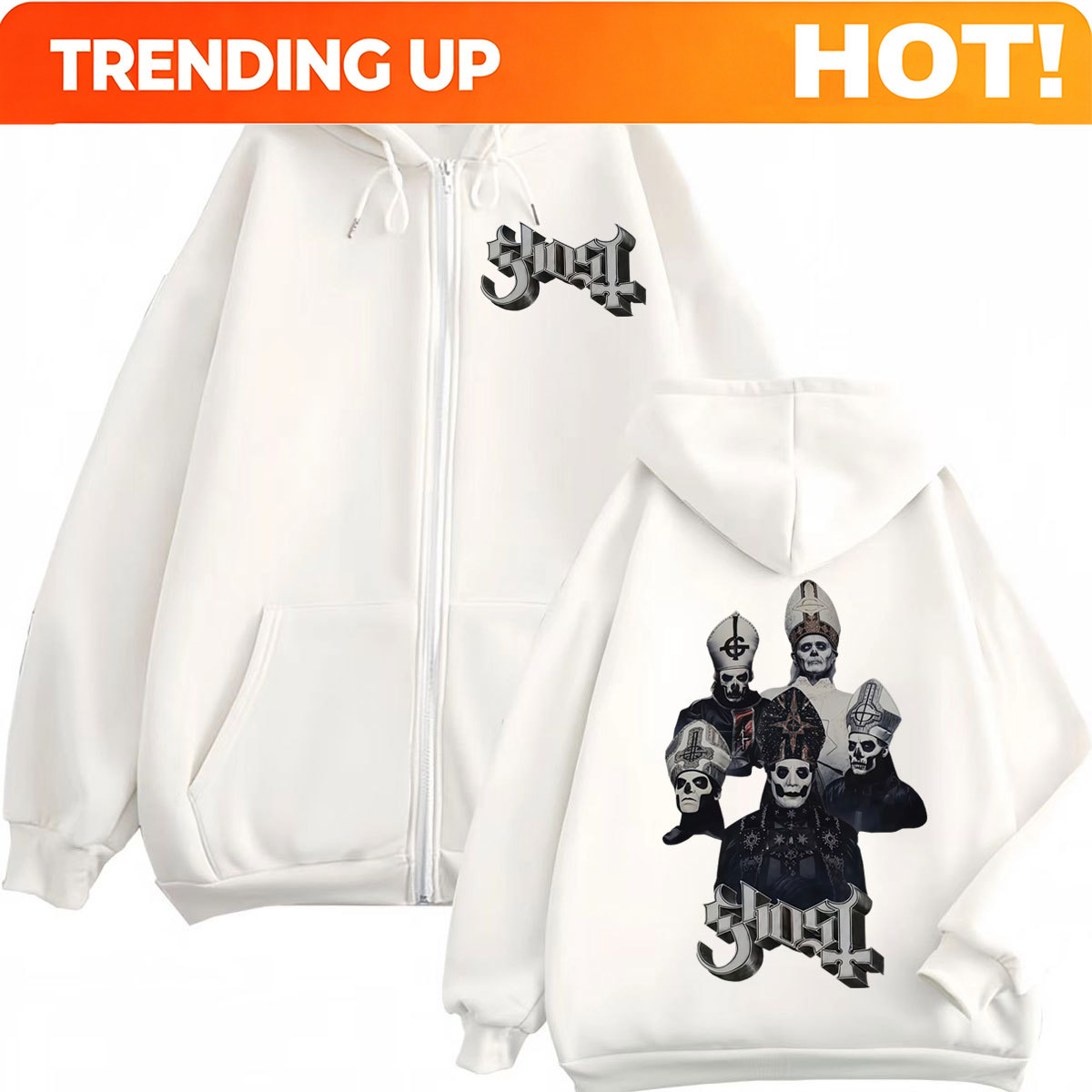 Vente Flash : Sweat à Capuche  - Mens Fashion Zip Up Hoodies avis et prix