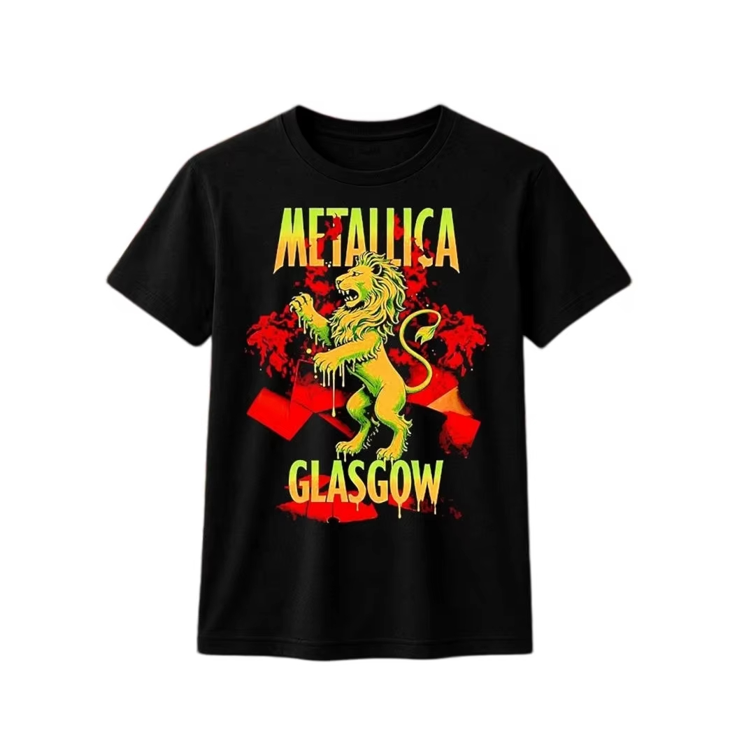Metallica M72 World Tour Glasg - Poster Men Fashion avis et prix