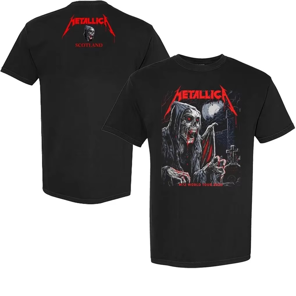 Metallica M72 World Tour Glasg - Poster Men Fashion avis et prix